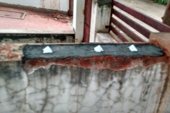 Pyramids installed for GEOPATHIC STRESS Correction at a Bunglow 2